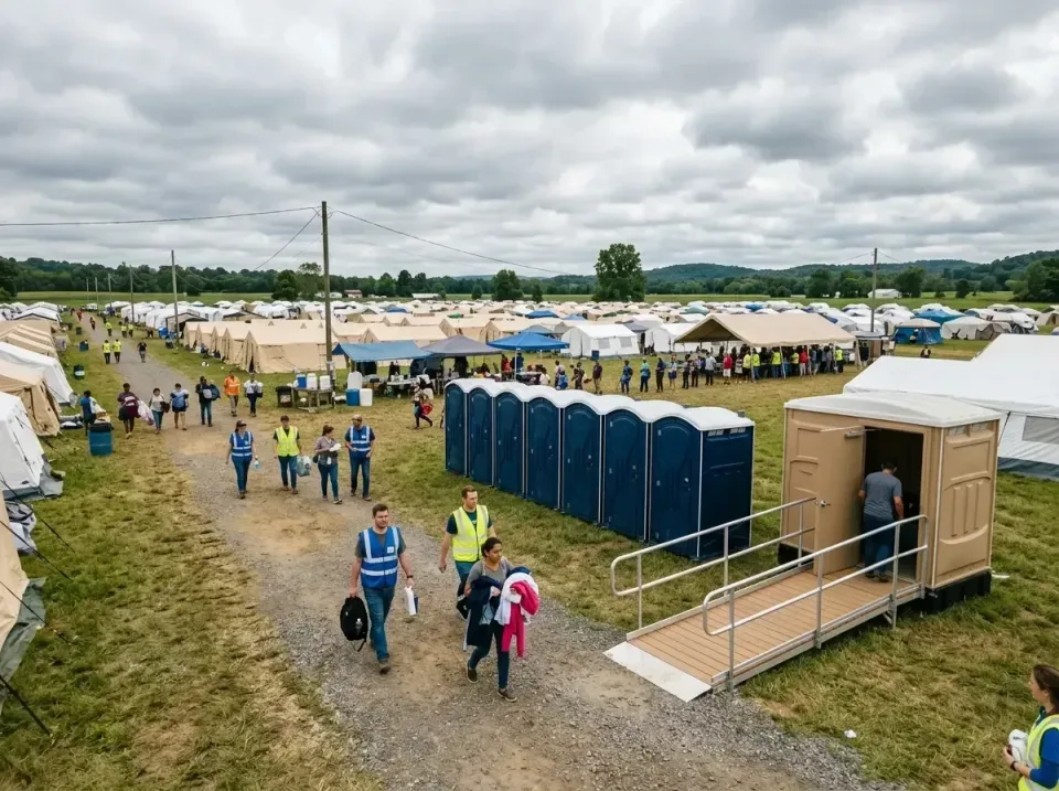 disaster-relief-camp-restrooms-010 — frequently asked questions, Dumpster & Portable Bathrooms Rental in Oliver, PA